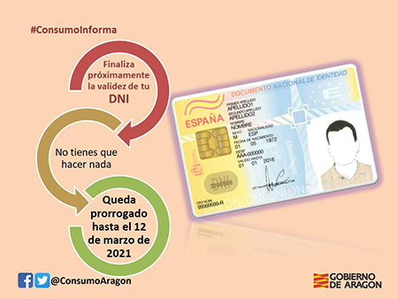 Validez del DNI - Oficina del consumidor - Tarazona