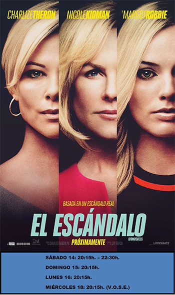 Cartelera de Tarazona - El Escandalo