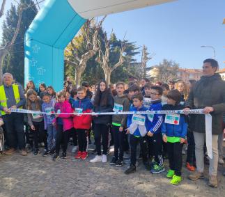 Marcha contra el cáncer infantil en Tarazona