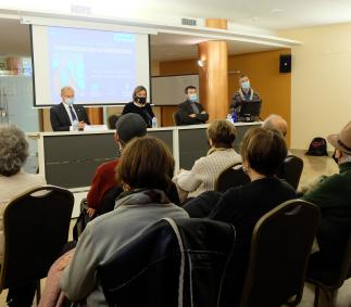 Presentación del acto “Quitamiedos” de la Universidad de la Experiencia 