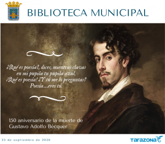 150 Aniversario de la muerte de Gustavo Adolfo Bécquer - Biblioteca Municipal
