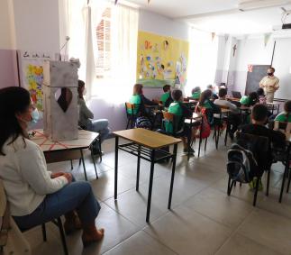 Charlas medioambientales en los colegios de Tarazona