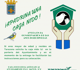 Cajas nido para pájaros de Tarazona