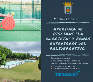 Reapertura de Piscinas y Polideportivo