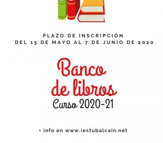 Banco de libros IES Tubalcaín curso 2020-21 - Tarazona 