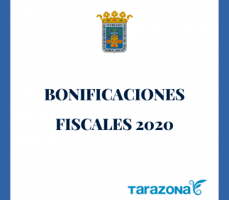 Bonificaciones fiscales 2020 - Ayto Tarazona