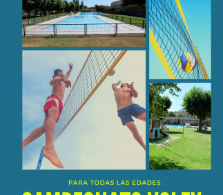 Campeonato de Voley en las Piscinas la Glorieta