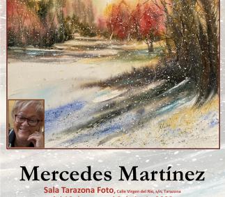 Exposición de Acuarelas Agua, Pigmento y Textura Mercedes Martínez