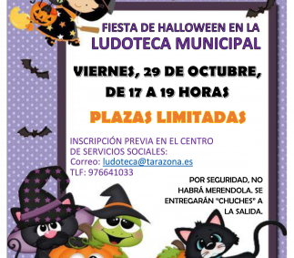 HALLOWEEN EN LA LUDOTECA MUNICIPAL