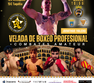 Velada de Boxeo Profesional + Combates Amateurs