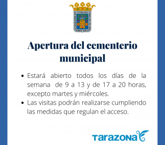 Apertura cementerio municipal