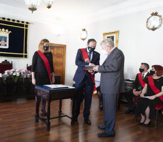 El arquitecto Miguel Ángel Navarro Perez, premio Ciudad de Tarazona a título póstumo