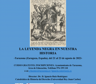  XIX Curso de Verano “Ciudad de Tarazona”