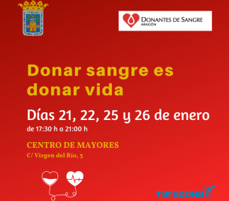 Donar sangre es donar vida