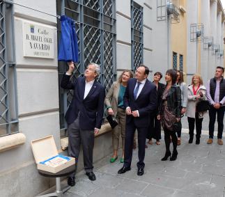  Tarazona dedica sendas calles a la actriz Marisa Porcel y al arquitecto Miguel Ángel Navarro