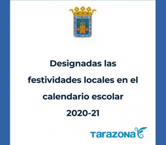 Designados los días festivos en el calendario escolar 2020-21