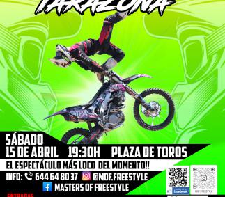 El Masters of Freestyle de acrobacias con moto  llega por primera vez a Tarazona  