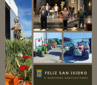  A NUESTROS AGRICULTORES  "FELIZ DÍA DE SAN ISIDRO LABRADOR"