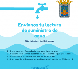 Lectura de agua - Tarazona