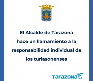 Llamamiento a la responsabilidad individual a los turiasonenses