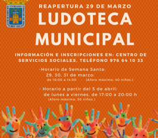 Reapertura de la Ludoteca Municipal - Tarazona