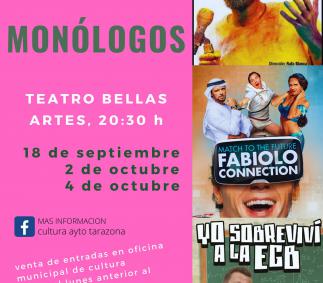 Con un par o tres de MONÓLOGOS