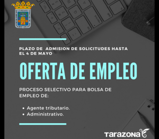 Proceso selectivo de bolsa de empleo Administrativo y Agente Tributario