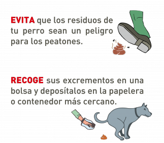 Campaña para concienciar la recogida de excrementos de perros en Tarazona