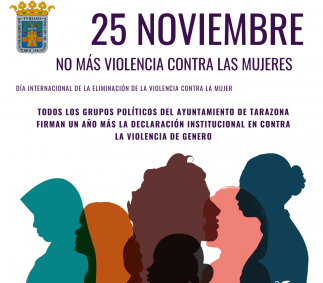 25N Día Internacional sobre la Eliminaciónde la Violencia contra la Mujer en Tarazona