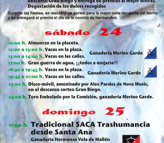   Fiestas en Honor a San Miguel 2022 Tarazona