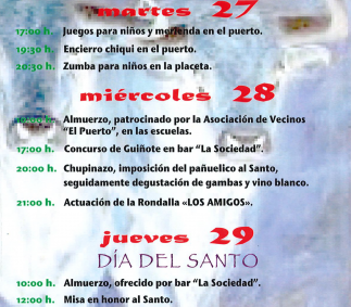   Fiestas en Honor a San Miguel 2022 Tarazona