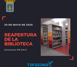 Reapertura de la Biblioteca Municipal de Tarazona