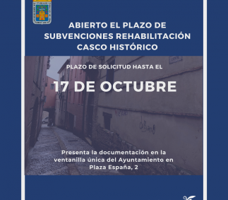 Subvenciones para rehabilitación del Casco Histórico 2022