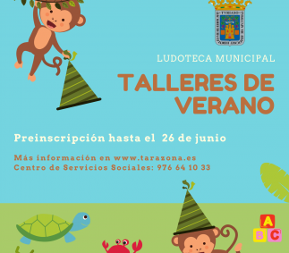 Talleres de verano 2020 - Tarazona