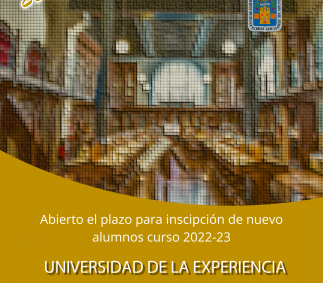 Abierto el plazo para la inscripción de la Universidad de la Experiencia