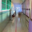 Se han llevado a cabo tareas de desinfección en los espacios interiores de los Colegios Comarcal Moncayo y Joaquín Costa.