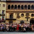 Tarazona celebra la imposición del pañuelo de fiestas a los nacidos en 2021 