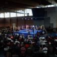 Más de 500 personas disfrutaron en Tarazona de la  I Velada de Boxeo
