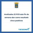 Analizados 22 PCR por COVID-19 