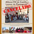 CANCELADA RECREACIÓN HISTÓRICA - DESPOSORIOS DE ALFONSO VIII DE CASTILLA Y LEONOR DE PLANTAGENET