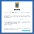 Corte de agua el 25 de abril en zona Avda. Navarra y Tórtoles