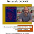  ENCUENTROS entre escritores y lectores 2018: FERNANDO LALANA,