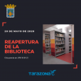 Reapertura de la Biblioteca Municipal de Tarazona