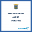 Resultados de los 45 PCR realizados