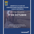 Subvenciones para rehabilitación del Casco Histórico 2022